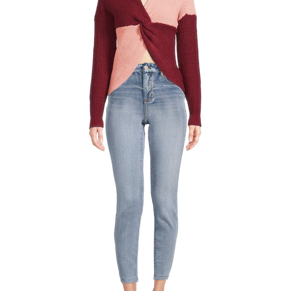 Reversible Twisted Front Sweater
